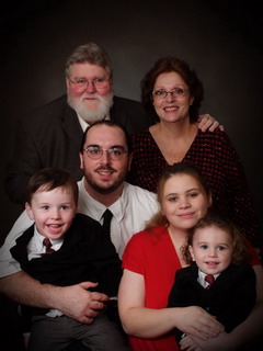 Edward Christine, Justin and Family